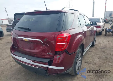 2017 Chevrolet Equinox Premier from USA, damaged, VIN 2GNALDEK4H6159014